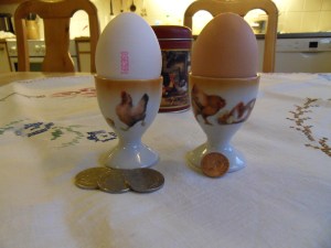 Billigare med egna ägg.